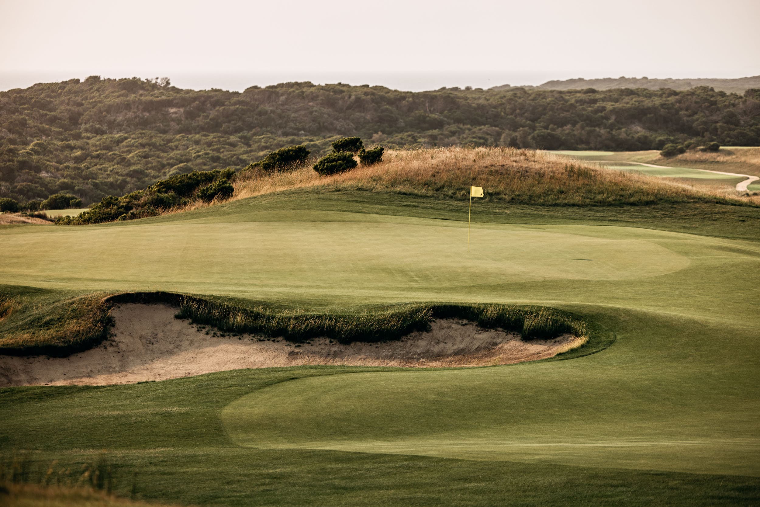 Golf course landscape